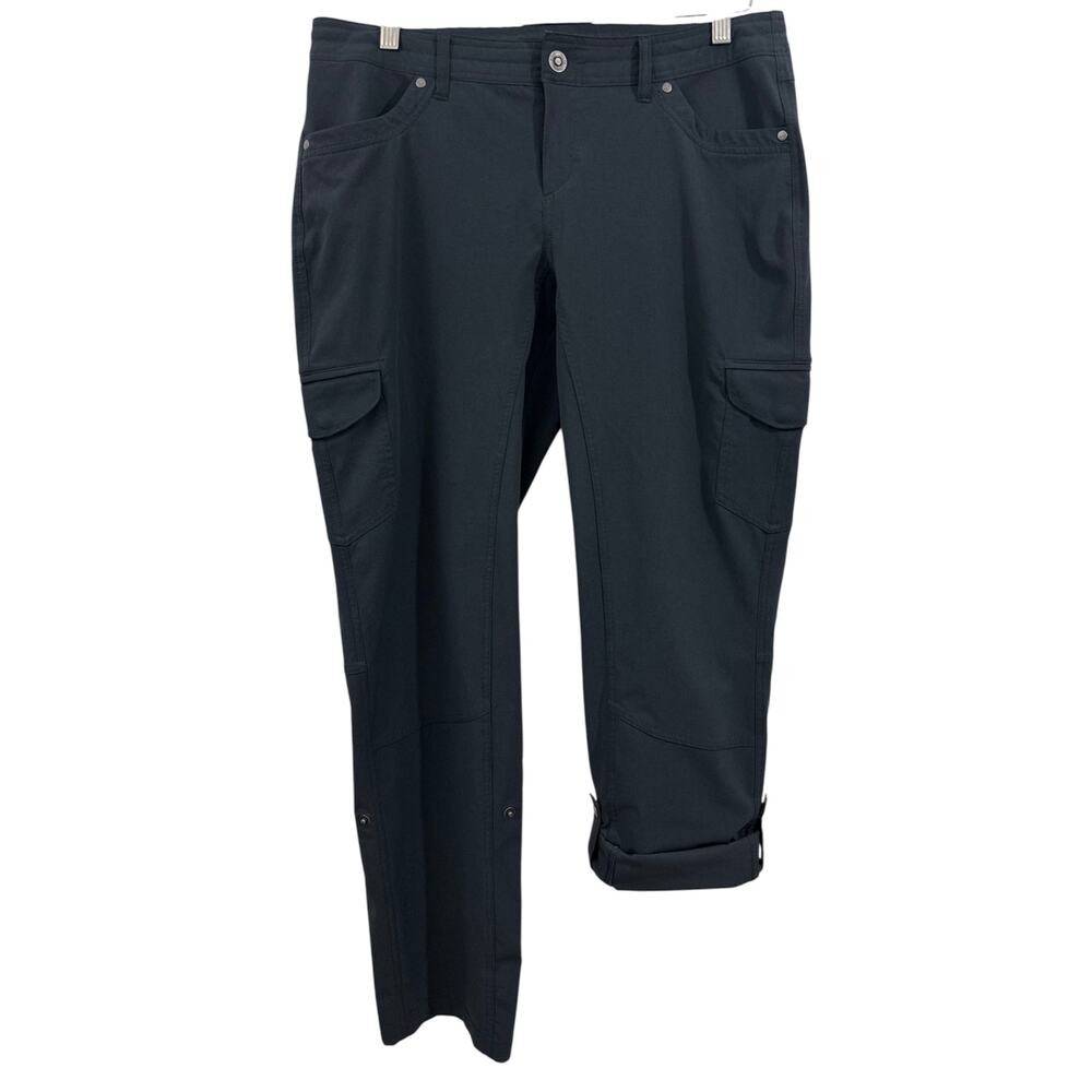 KUHL Gray Roll-Up Cargo Pants Size 12 – Outdoor Hiking Adventure - Picture 3 of 15